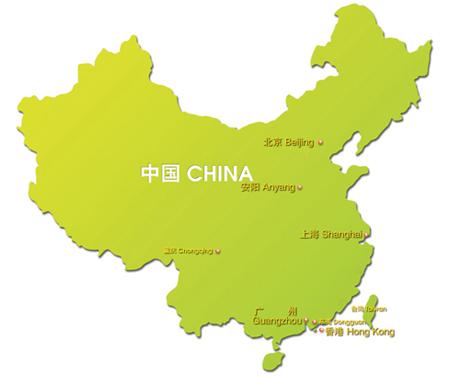 Map of China 